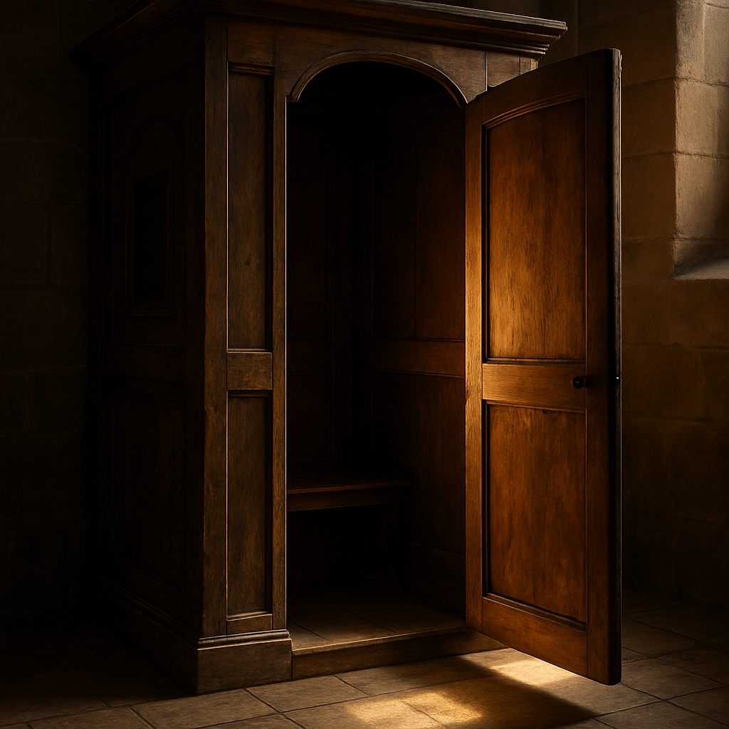 The Confession Booth Does Not Repair the Thing